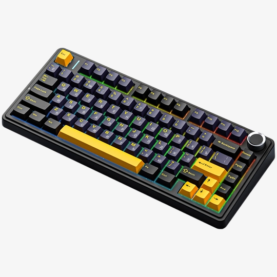  Wireless Gaming Keyboard with RGB & Dual Connection